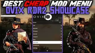 The BEST Cheap RDR2 Mod Menu (Ovix RDR2 Showcase)