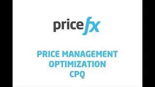 Pricefx Product Capabilities Overview