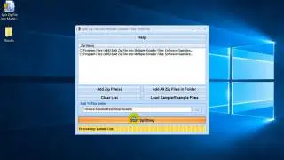 How To Use Split Zip File Into Multiple Smaller Files Software