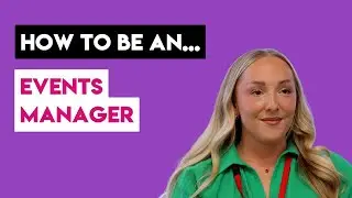 How to be an Events Manager