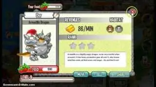 Dragon City: Armadillo Dragon-Evolution, Combat and Overview of Moves