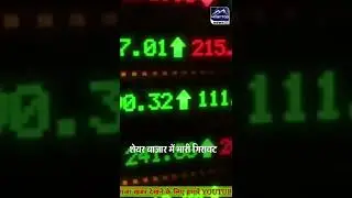ररूस - यूक्रेन जंग के बीच शेयर मार्केट में भारी गिरावट । #sharebajar #sharemarket #sansex #nifty