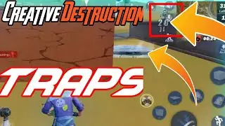 How To Create Traps In Creative Destruction | Traps In CD || Jump Trap and many traps [ Must Watch ]