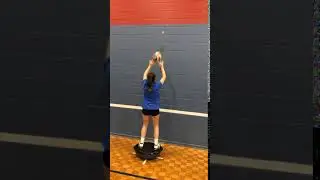 Volleyball drills for young setters #15(balance) / Exercices pour jeune passeur #15
