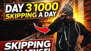 Skipping 1000 times daily - Day 3 Progress 