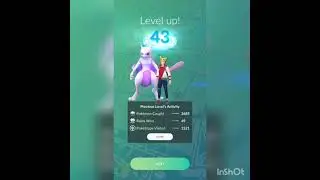 LEVEL 43 IN POKEMON GO