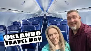 Orlando Travel Day || Disney World Travel Day || Orlando Florida || Florida Vlog 2021