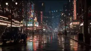 Late Night City Jazz 🌃 Drifting Through the Lights | Background Music for Work, Study & Focus