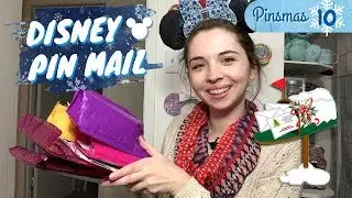 Opening a Bunch of DISNEY PIN MAIL 📬 | Pinsmas Day 10