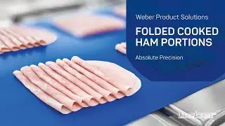 &Uuml;berzeugung durch absolute Pr&auml;zision &ndash; Gefaltete Kochschinken-Portionen | weSLICE 7500