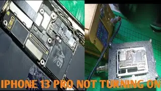 iPhone 13 Pro Won't Turn On Fix VCC Main line Short PART 1