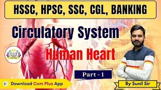 Circulatory System Human Heart || Part - 1 || Human Heart Circulatory System || By Sunil Sir