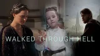 walked through hell | padmé, obiwan & leia