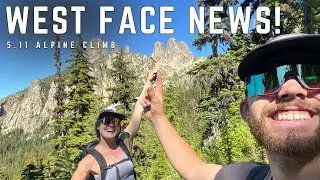West Face of North Early Winter Spire: 5.11 Alpine Climb