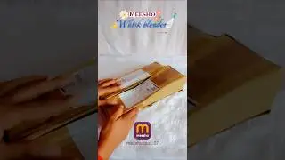 Hand push whisk #viralvideo #shorts #meesho #unboxing #handblender #review #viralsong #trending #yt