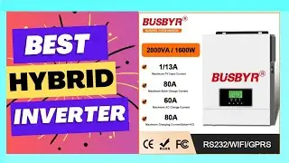 Best Top Selling BUSBYR 2000W MPPT Grid Solar Inverter Battery Discharge Power Mode on Aliexpress