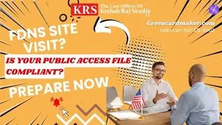 What USCIS Expects in Public Access Files During FDNS Audits | Keshab Raj Seadie, Esq. Explains