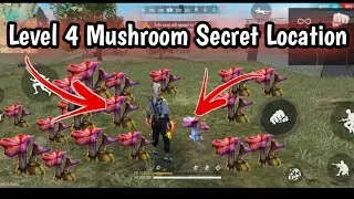 level 4 Mushroom location in free fire | level 4 Mushroom Secret/fix Location | level 4 Mushroom