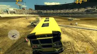 Gameplay | FlatOut 2 | Derby by Bus
