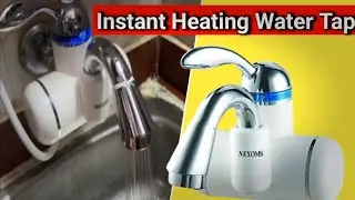 Hot Water Tap For Kitchen Sink 😱| Instant Heating Water Tap | Mini Geyser Tap 3 सेकंड में गरम पानी 🔥