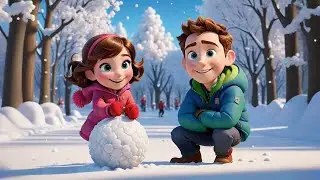 Build a Snowman with Me | Fun Winter and Imagination Song for Kids | Nursery Rhymes and Baby Songs