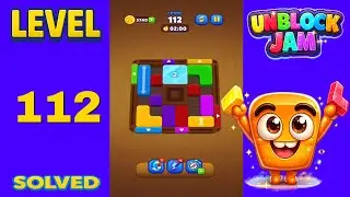 Unblock Jam Level 112 Walkthrough Solution