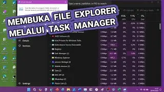 Cara Membuka File Explorer di Laptop Windows 11 Melalui Task Manager