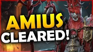 AMIUS STEP BY STEP CLEAR! ROTATION 4 CURSED CITY | RAID SHADOW LEGENDS
