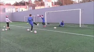 Treino de Guarda Redes  SUB-19 CASA PIA AC