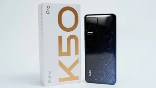 Redmi K50 Pro ( Black ) - Official Hands On | Dimensity 9000 - MediaTek SoC | Black Ice Crystal