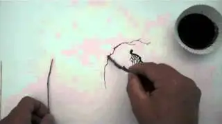 Non Traditional Drawing Tools- Drawing with Sticks