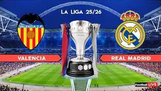 VALENCIA vs REAL MADRID - La Liga 25/26 | Full Match All Goals | Simulation PES