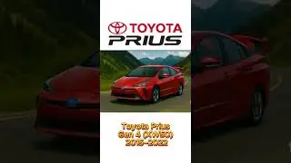 Toyota Prius Evolution (1997&ndash;2025) From the World&rsquo;s First Hybrid to the Futuristic EV Era