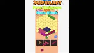 Hexa Block #365fun #games #hypercasual #gaming #html5 #gameplay #webgame #puzzle #webgl