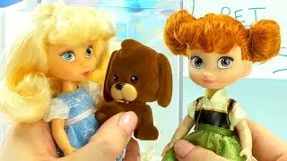 Disney Princesses Pet and Candy Store & Babysitting with Playmobil Sets & Unboxings
