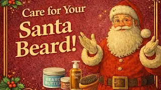 Proper Beard Care for Santa's (Part 1) | Build a Healthy, Professional Santa Beard!
