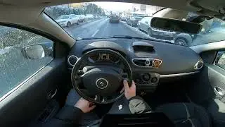 Dashcam POV DRIVE Renault CLIO 3 09.01.2026