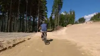 2023.08 Dolni Morava - Łagodny flow trail (niebieska)