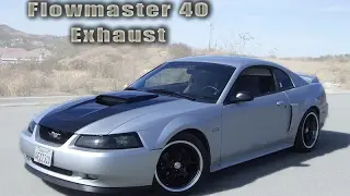 1999 Mustang GT exhuast flowmaster 40's