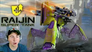 Raijin Gets EPIC... How Is This Possible With Raijin? Modified Tank | War Robots