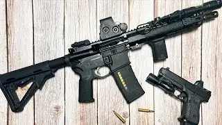 AR-15 5.56 SBR Initial Setup - B.A.D. Workhorse 10.5