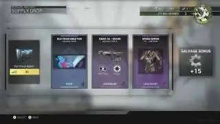 Opening 1 Infinite Warfare Rare Supply Drop! Infinite Warfare Beta