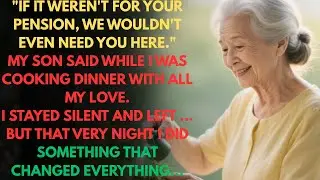 “If It Weren’t for Your Pension, We Wouldn’t Even Need You,” My Son Said… But That Same Night…