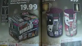 Silvester Feuerwerk Prospekt aus dem Jahr 2004 und 2017 mit alten und neuen Weco Angeboten Teil2