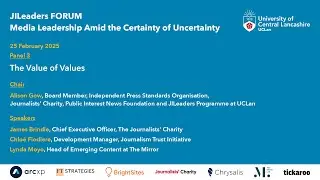 JILeaders Winter FORUM: Media Leadership Amid the Certainty of Uncertainty