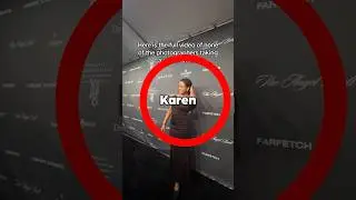 Paparazzi Refuse to Take Photo&rsquo;s of Influencer Karen