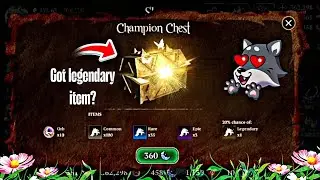 Opening Champion chest for first time | The wolf