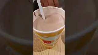 McDonald's Chocolate Shake #shorts