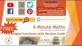 **Free Functional skills Maths learning resource, Revise During Lockdown