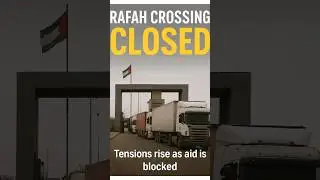 Rafah Border Crossing Remains Closed &ndash; Humanitarian Crisis Deepens